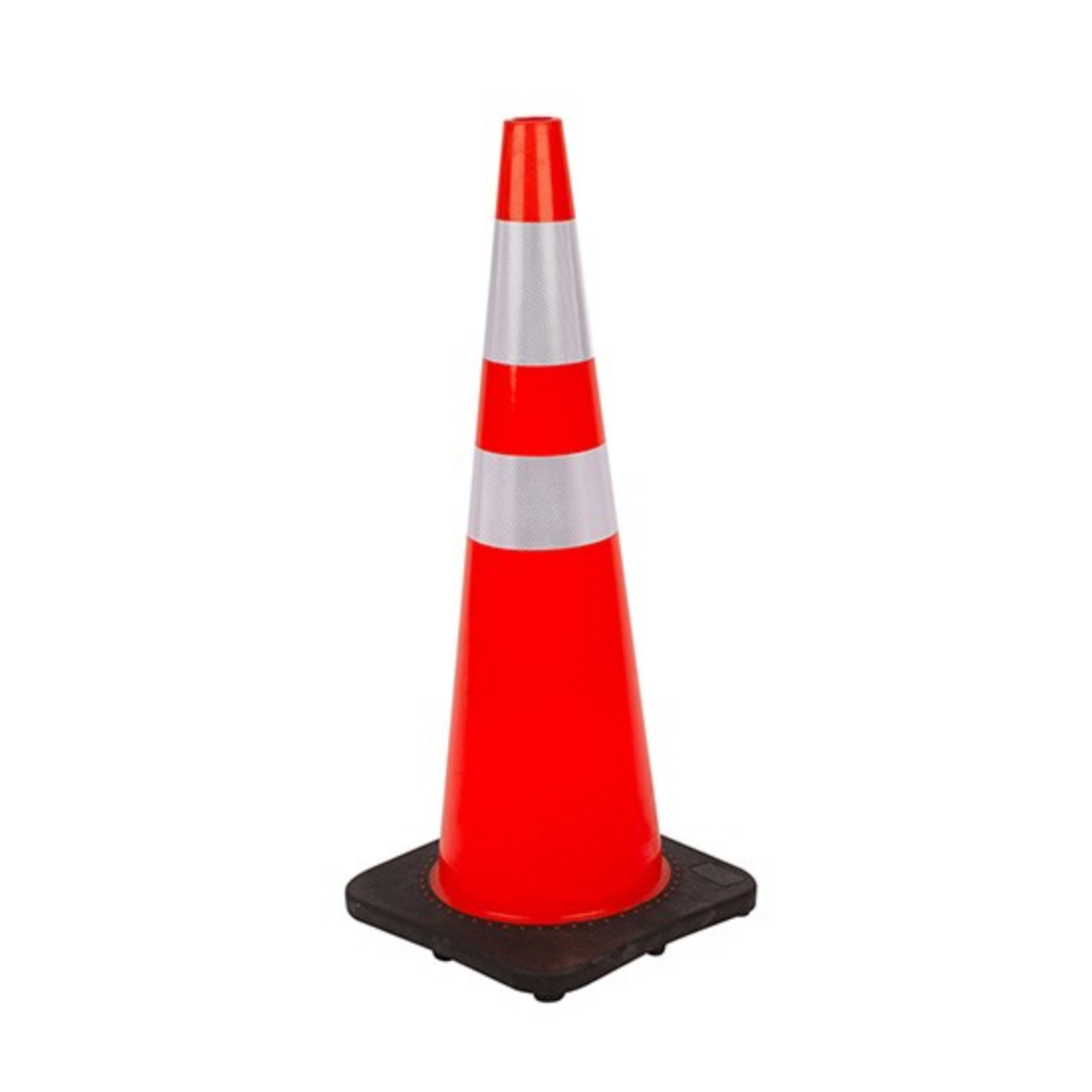 90cm PVC Traffic Barricade Safety Cone