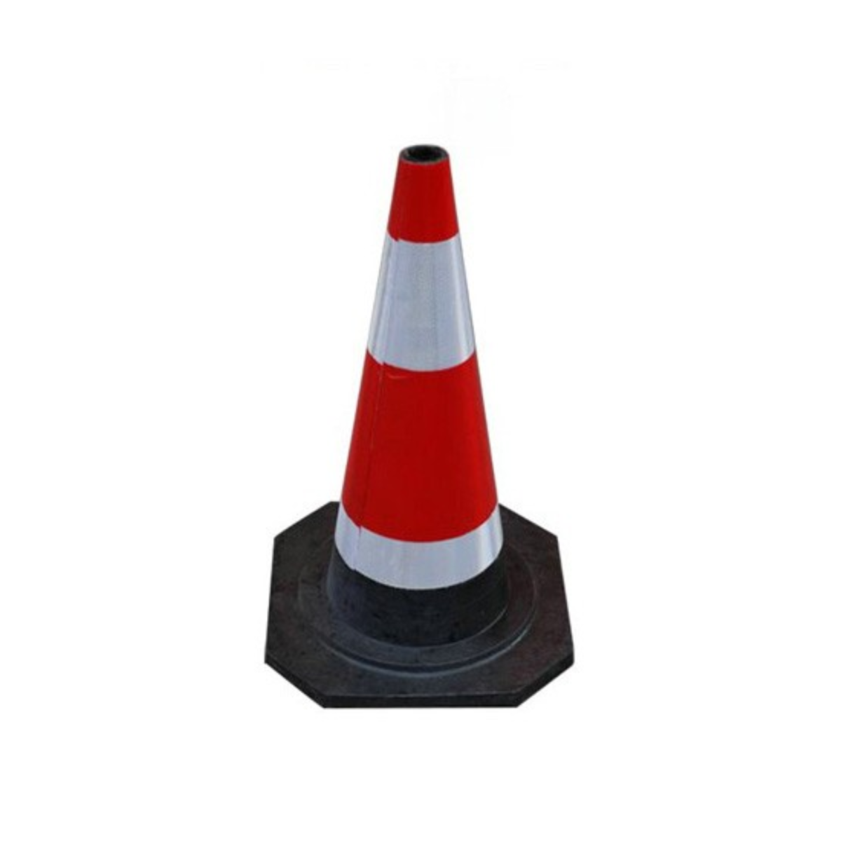 50cm Rubber Traffic Warning Cone