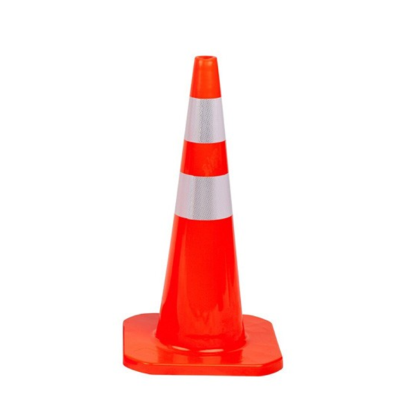 70 cm Orange Work Safety Cone with Slim Body