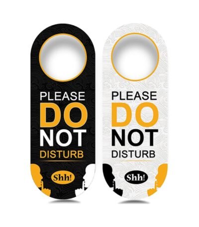 Do Not Disturb Door Signs