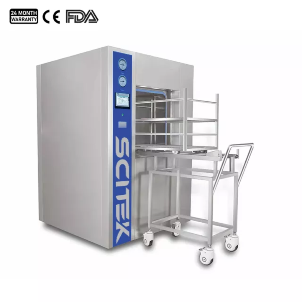 Horizontal Pulse Vacuum Autoclave with Lift Door