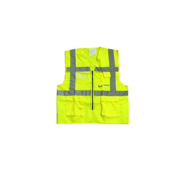 Reflective Safety Vest with Pockets