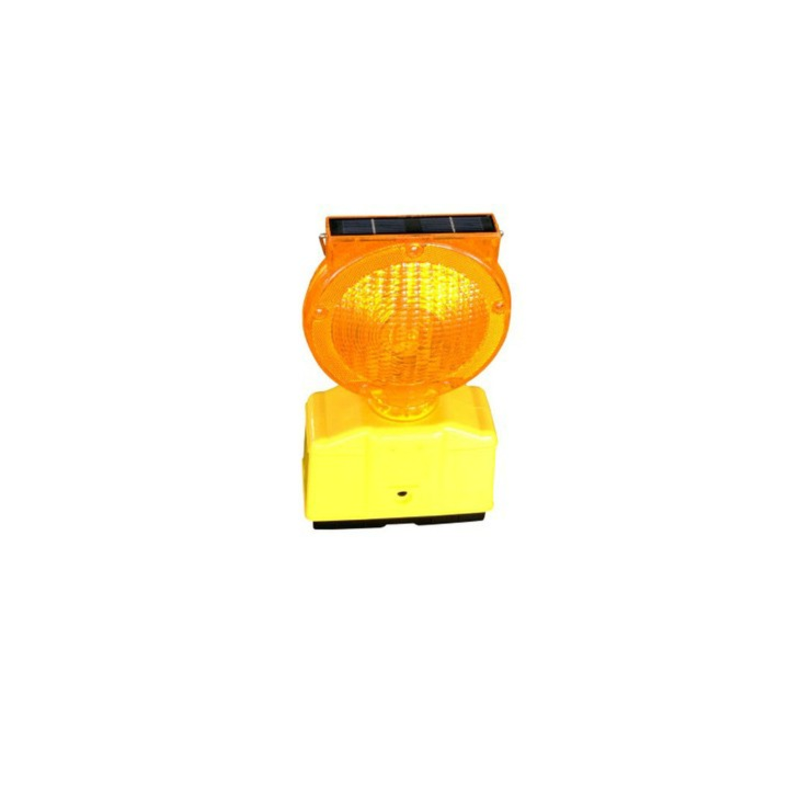 Solar Traffic Safety Warning Barricade Light