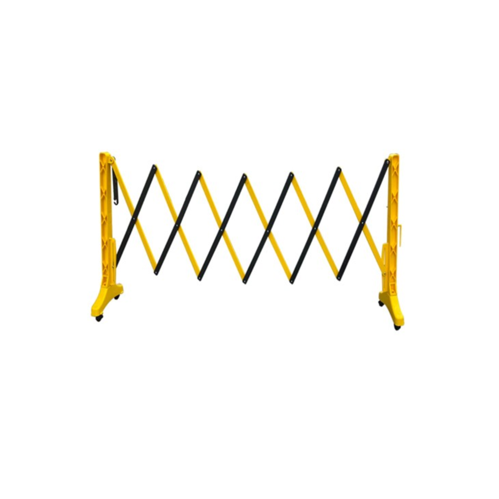 Temporary Expandable Plastic Traffic Barrier