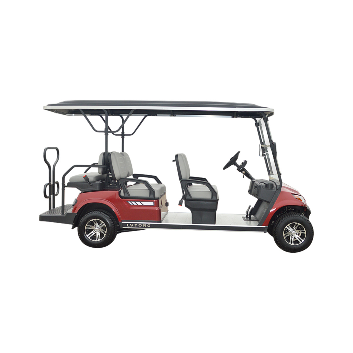 6 Seaters Golf Cart With Rear Seats