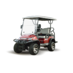 Lifted Golf Cart With Rear Seats 4 Seater