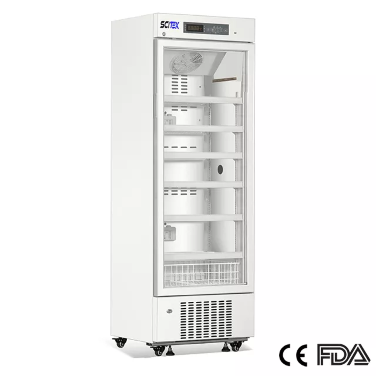 Medical Refrigerator with Glass Door, Auto Defrost