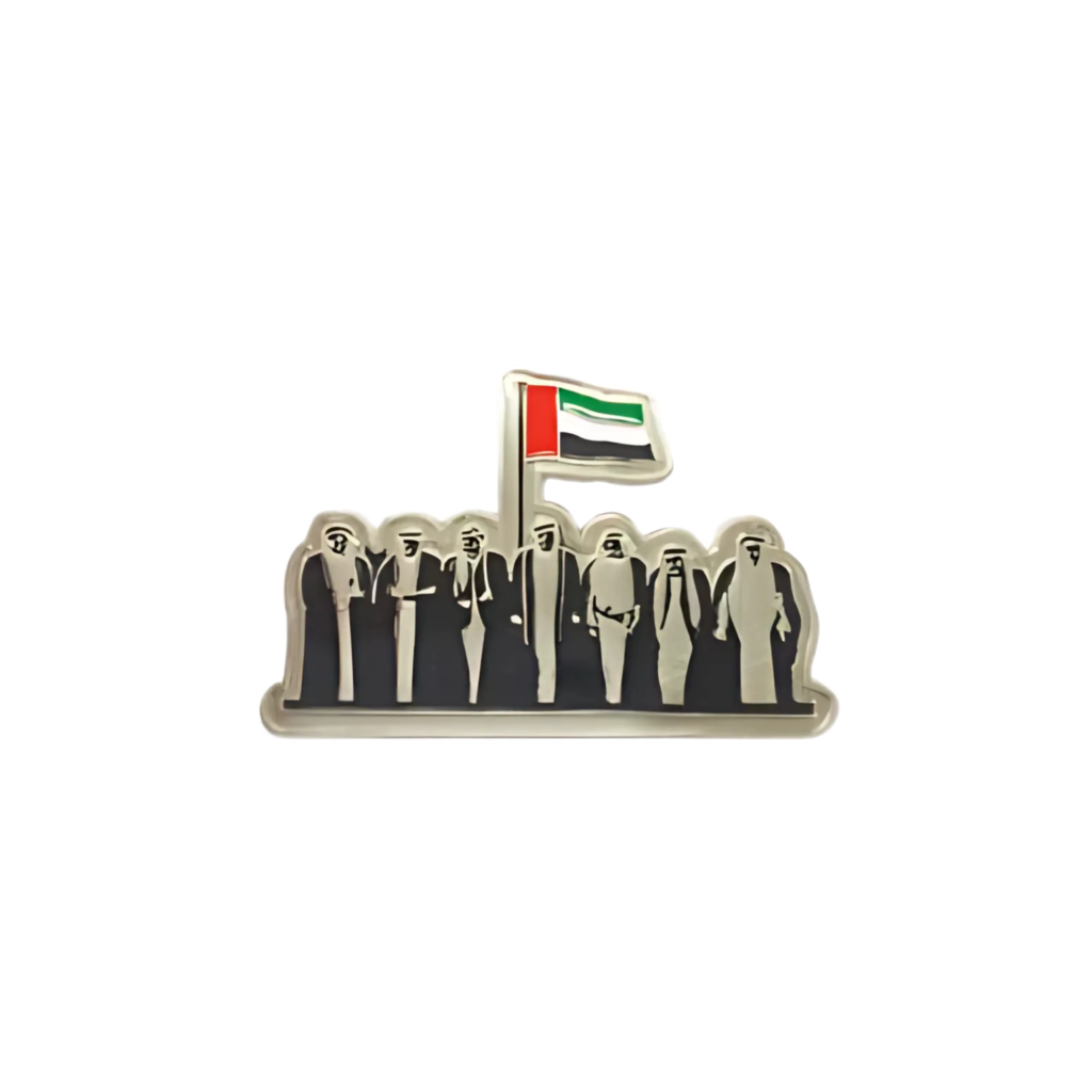 UAE Metal Badges with Magnet